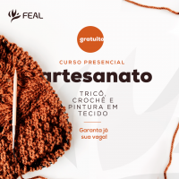 Curso de Artesanato Gratuito - Voluntariado Feal